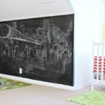 How to make a wall into a chalkboard
