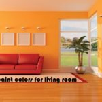 orange paint colors for living room