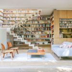 Bookcases In The Living Room Interior