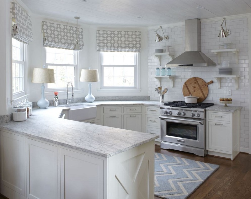 Kitchen Design With Bay Window