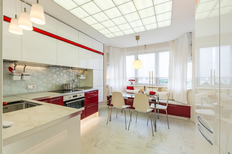 Kitchen Design With Bay Window