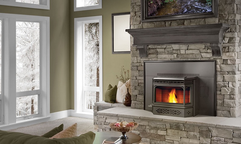 The Hearth Of A Cozy Home - A Fireplace Made Of Natural Stone