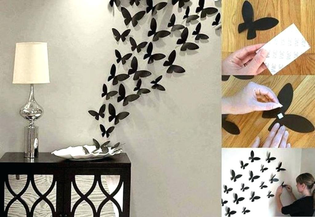 Ideas to decorate the wall with paper