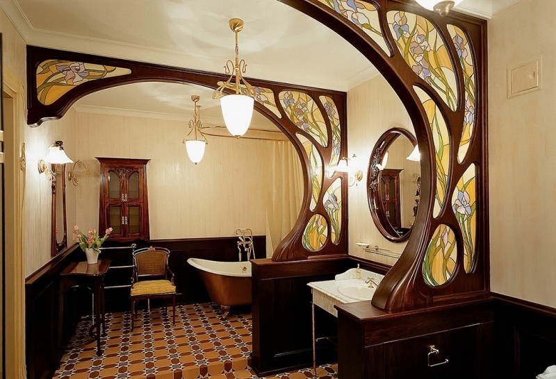 The Apartment In Art Nouveau Style