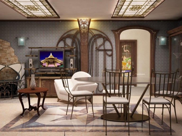 The Apartment In Art Nouveau Style