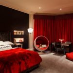 Bedroom Design In Red