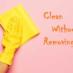 clean walls without removing paint