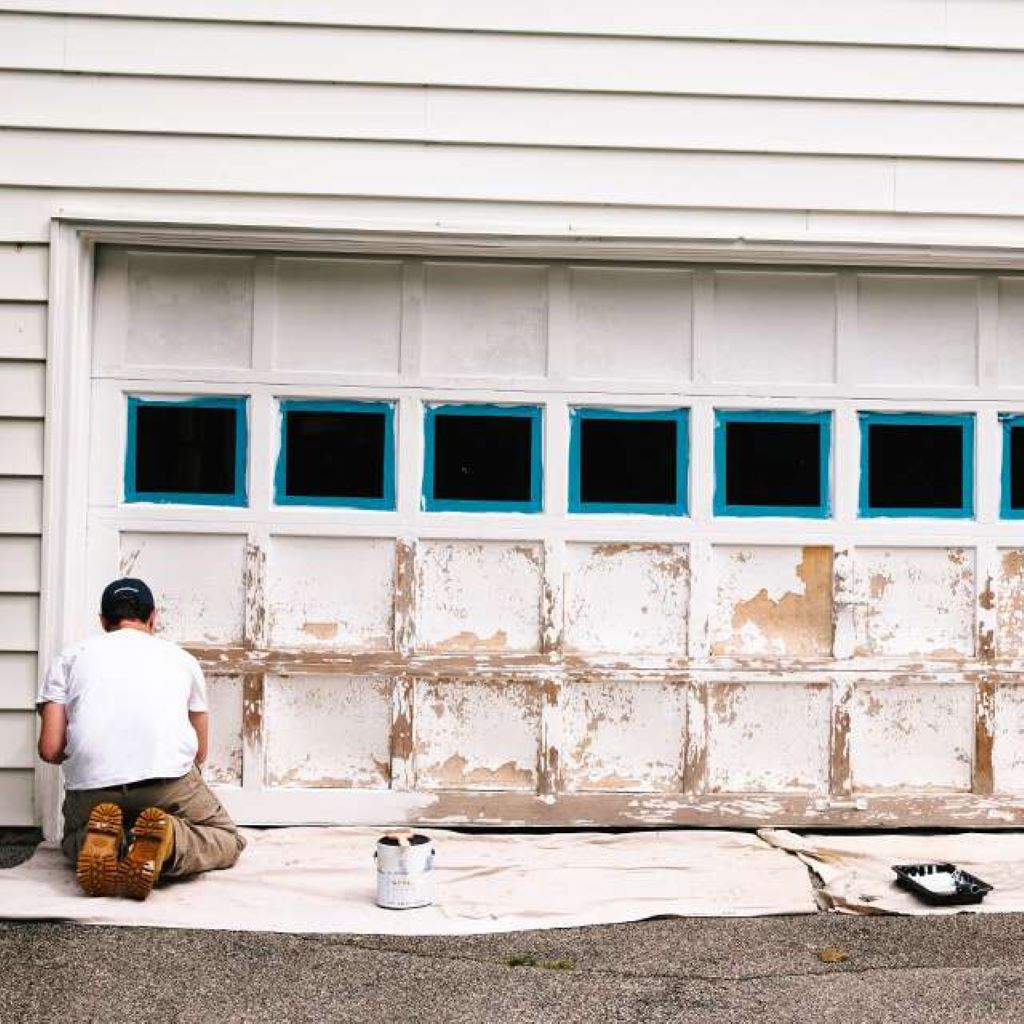 Caring for a Newly Painted Aluminum Garage Door