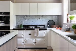 How do I keep my kitchen organized while cooking?