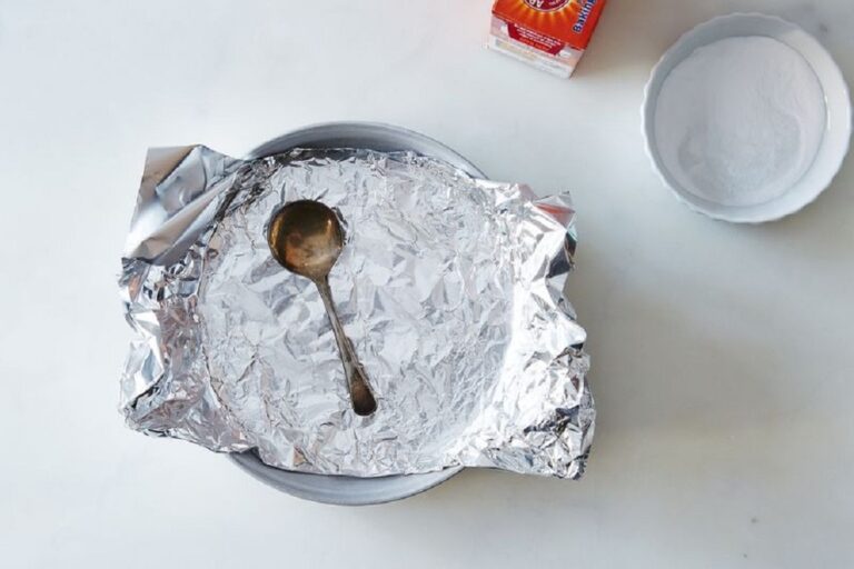 How To Clean Silver Cutlery With Tin Foil In Home Plans
