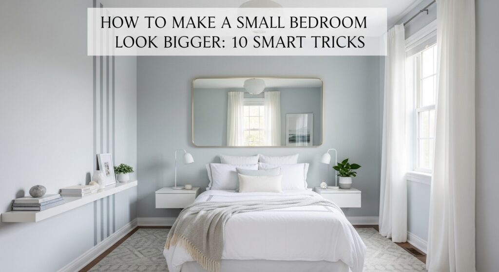 Mixed vintage and modern living room furniture layout example