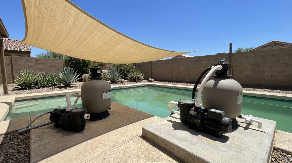 Cleaning pool filter for crystal clear pool water
